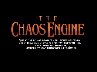 The Chaos Engine screenshot 2 for Sega Mega Drive